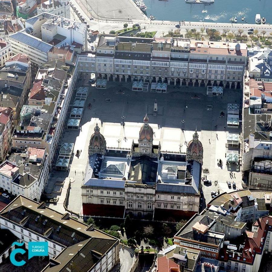 Apartmán Apartamento En Pleno Centro A Coruña Exteriér fotografie